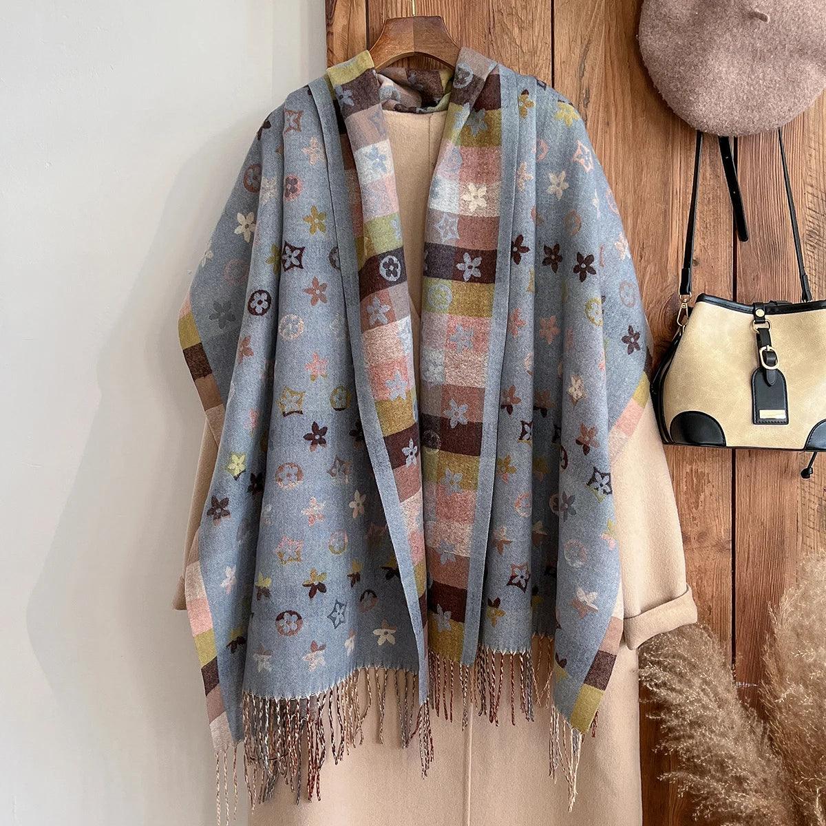 Cashmere Scarf Winter Shawls