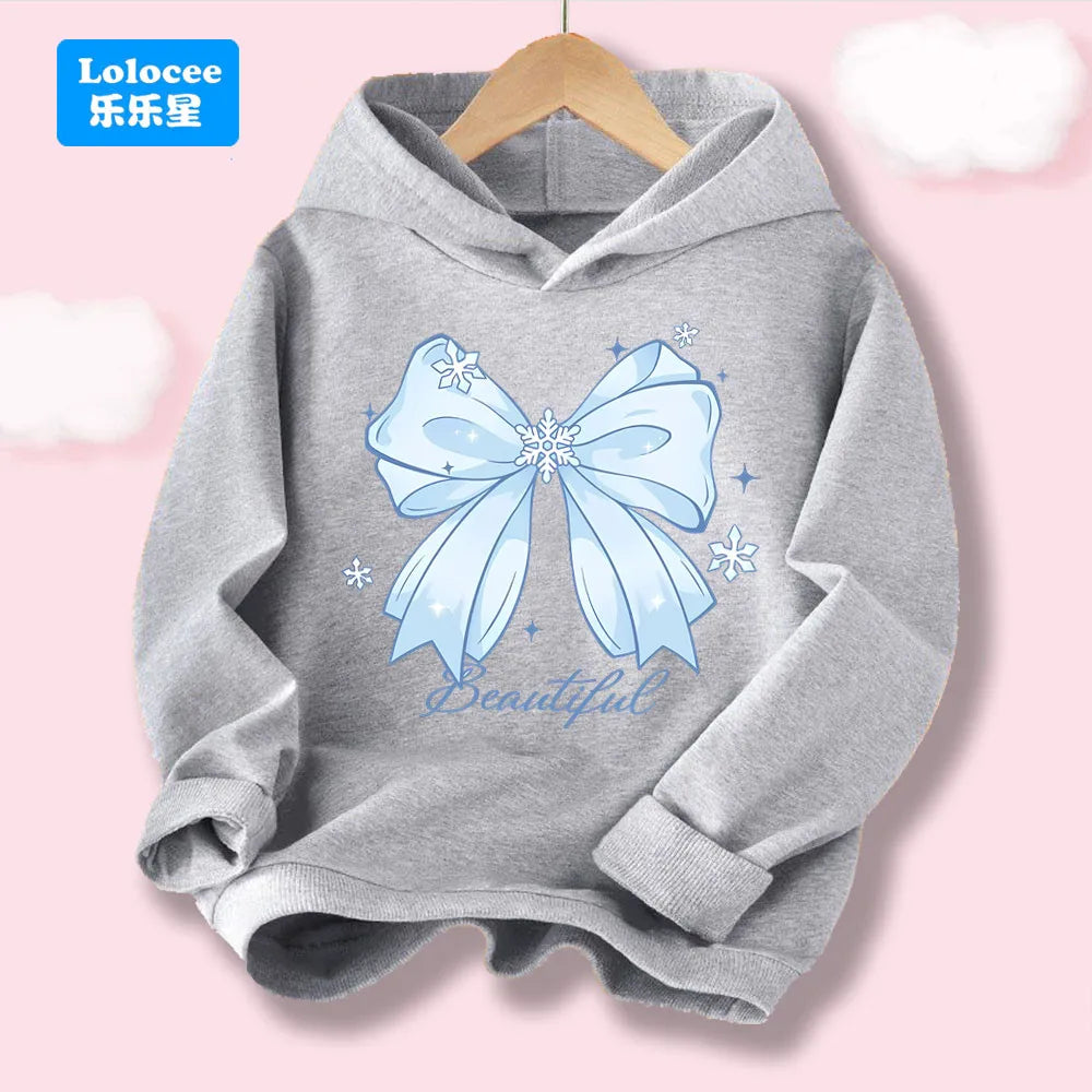 Petal Butterfly Spring Autumn Soft Cotton Hoodies