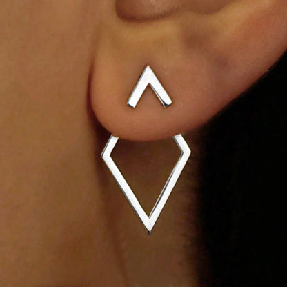 Geometric Drop Earring Jewelry