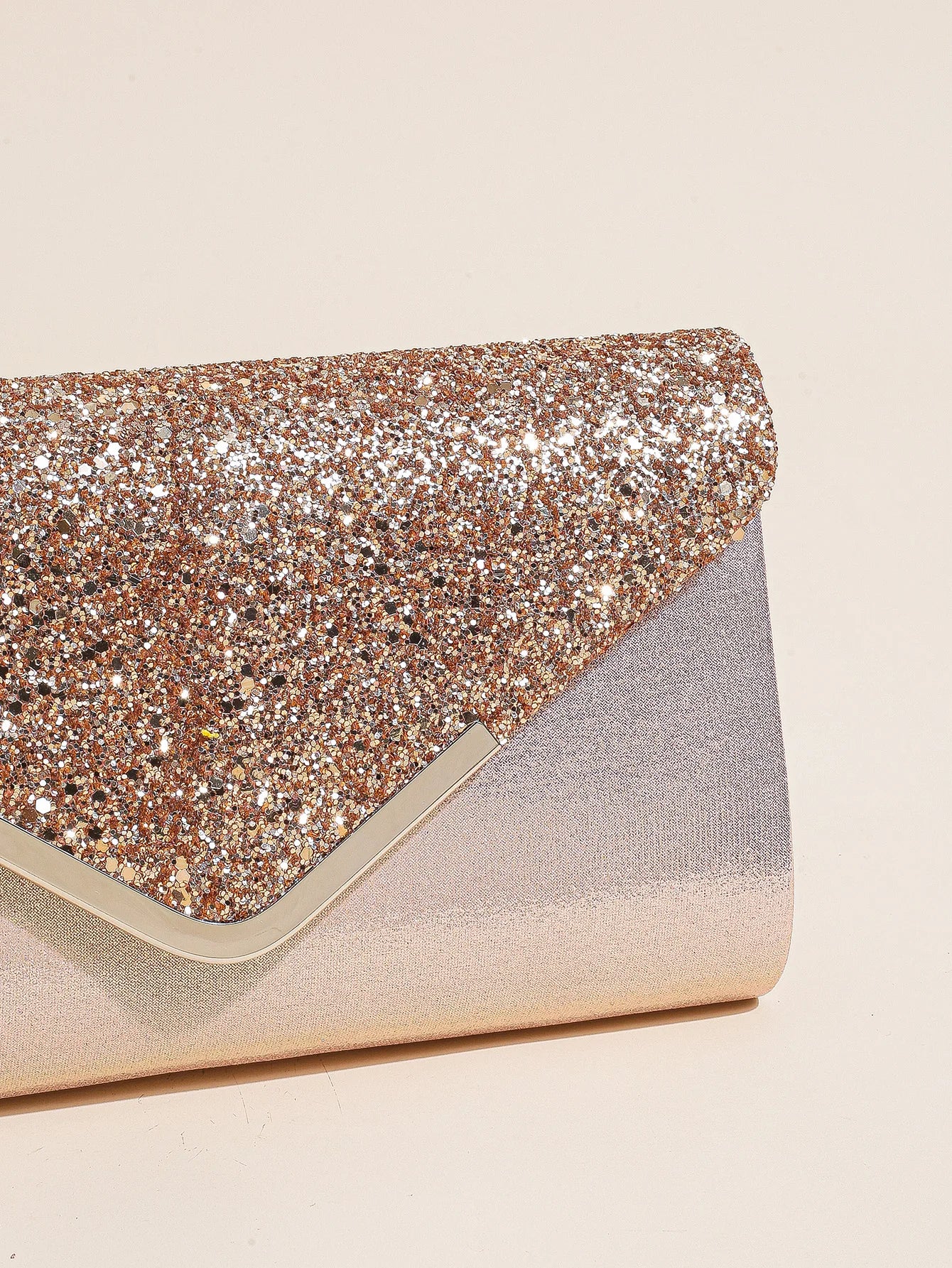 Prom Sequin Clutch Purse chain Shoulder Cross Body Bag