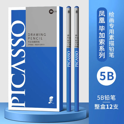 PHOENIX PICASSO Professional Sketching Pencils 2B/8B/14B