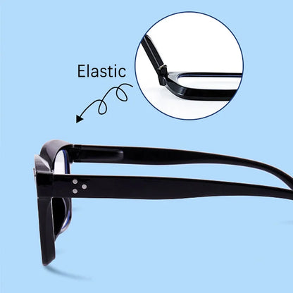 Reading Oversized Square Large Frame Presbyopia Eyeglasses