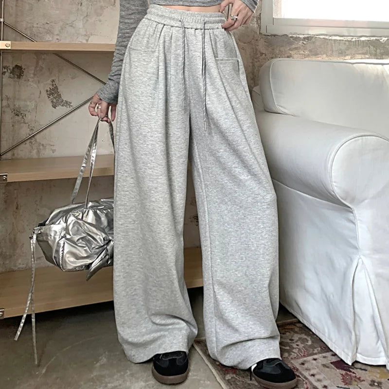 Hip Hop Baggy High Waisted Long Pants