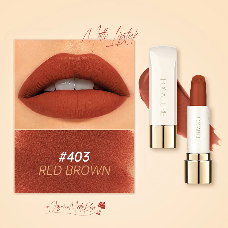 16 Shades Matte Lipstick Natural Super Soft Lip Sticks Waterproof Lip Glaze Balm