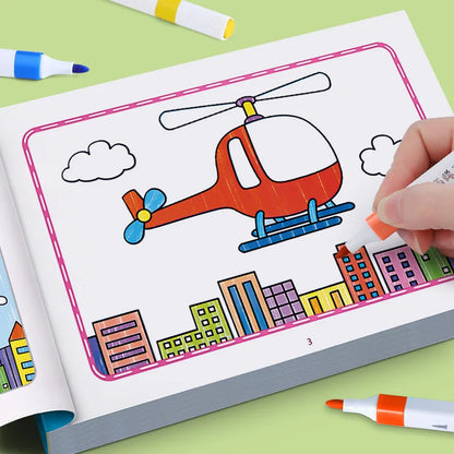 Cartoon Animal Drawing Book Children's Coloring Book