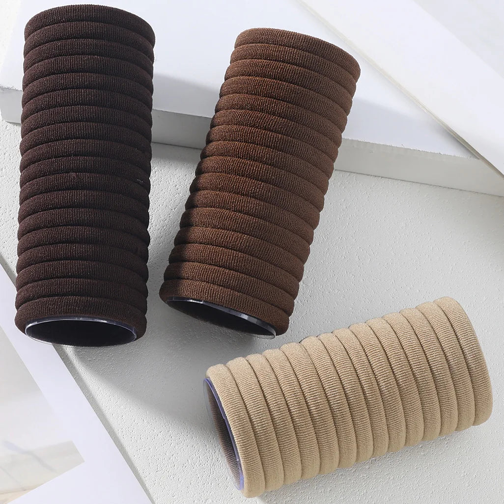 50/100pcs Black Hair Bands