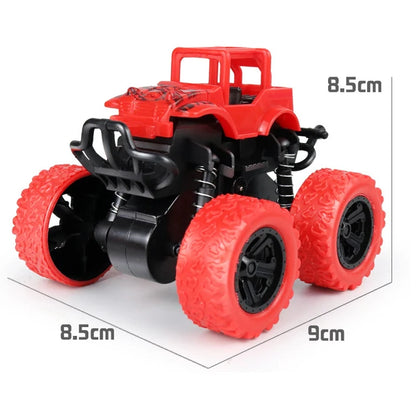 Car Four-wheel Drive Off-road Vehicle Stunt Dump Cars Double-Side Toy