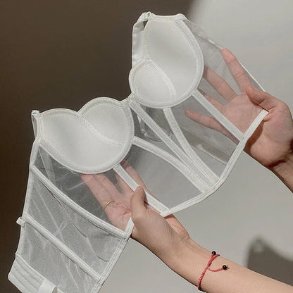 Sexy Push Up Transparent Lingerie Bra
