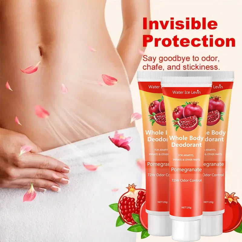 Pomegranate Body Deodorant Cream