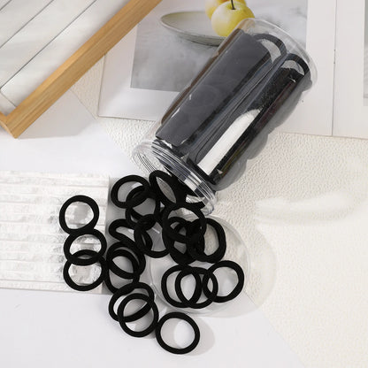 50PCS Colorful Ealstic Nylon Hair Bands