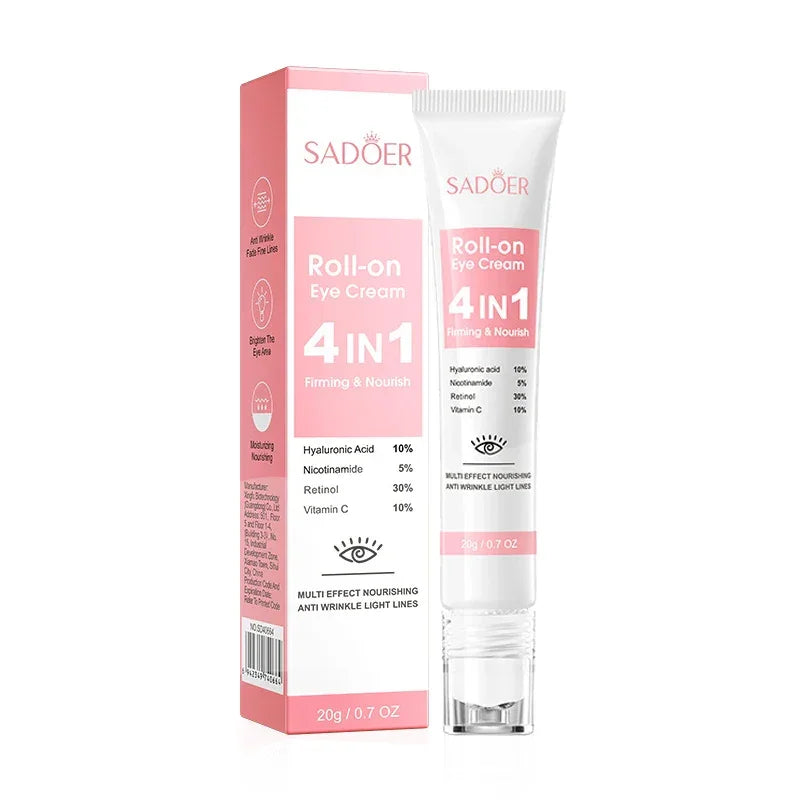 SADOER 4in1 Roll-on Moisturizing Eye Cream