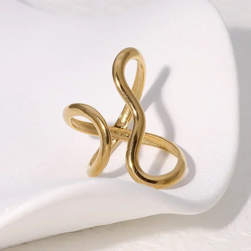 DANA Gold Color Adjustable Opening Ring