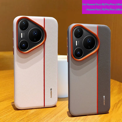 Huawei Pura Luxury PU Leather Shockproof Cover