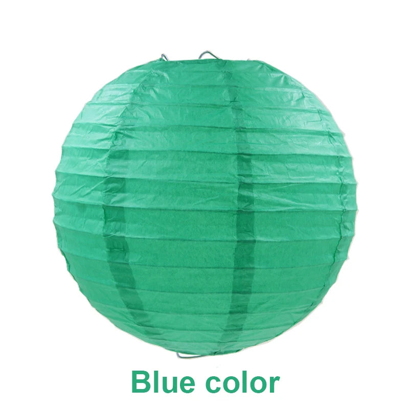 10/15/20/25/30cm Round Chinese Paper Lanterns Birthday Wedding Decor Gift