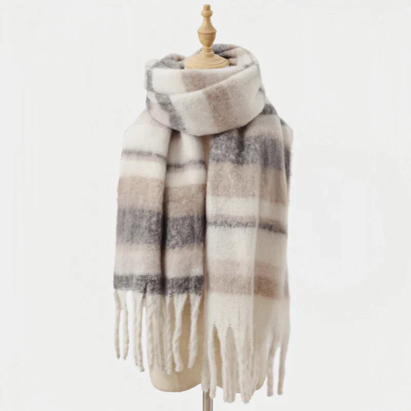 Cashmere Warm Plaid Scarves