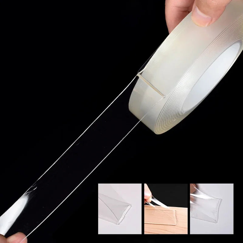 1-10M Nano Double Sided Adhesive Tape Heavy Duty Extra Strong Glue Removable