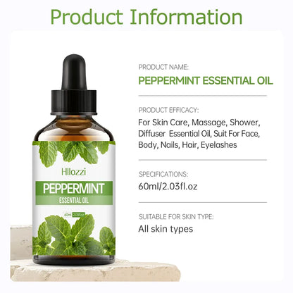100ml/60ml/30mlPeppermint essential oil