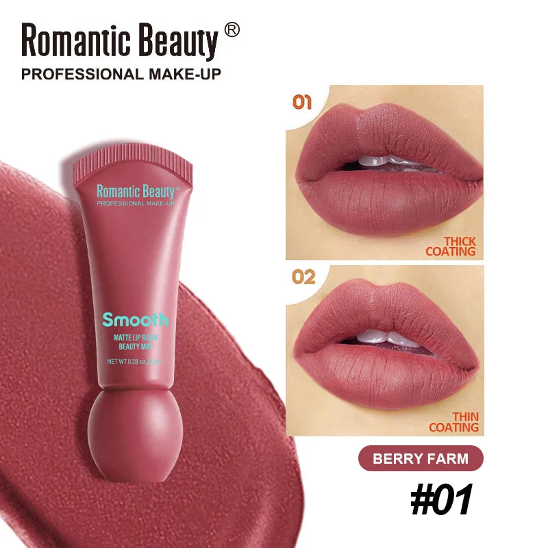 Matte Soft Mist Long-Lasting Lipstick Colorful Whitening Lip Glaze Lip Makeup