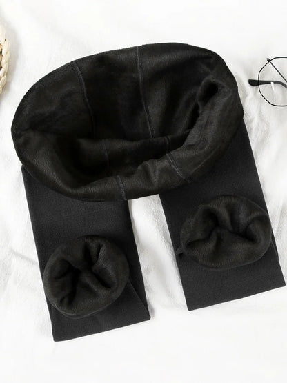 8 Colors S-XXL Winter Warm High Waist Thick Velvet Legging