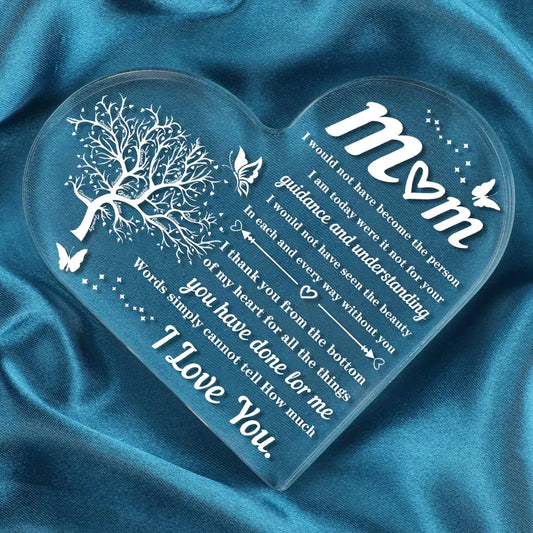 Heart transparent Acrylic ornaments decorations gift