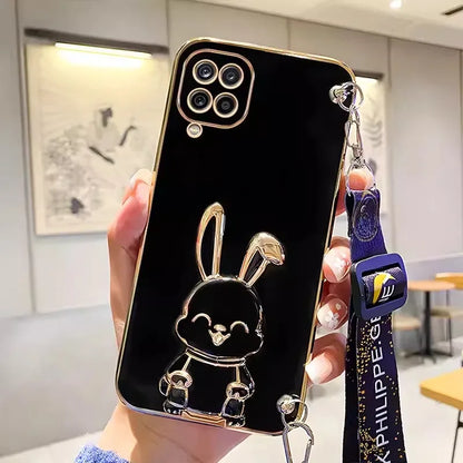 Crossbody Lanyard Rabbit luggage bracket Plating Cover