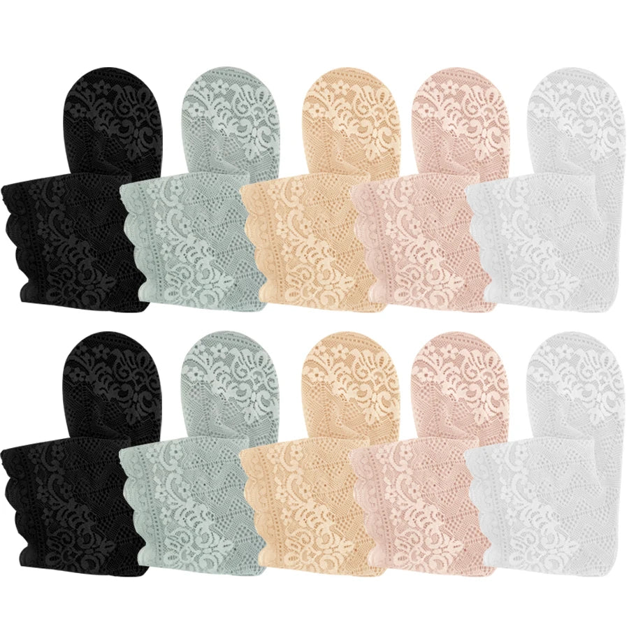 Lolita Invisible Lace High Quality Transparent Stretch Elasticity  Thin Short Socks