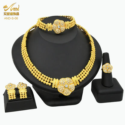 African Jewelry Big Necklace Jewelry Set
