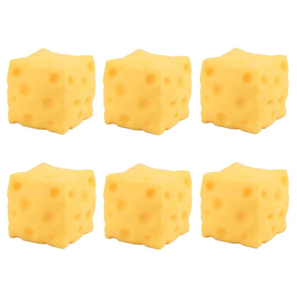 Squishy Square Cheese Squeeze Toys