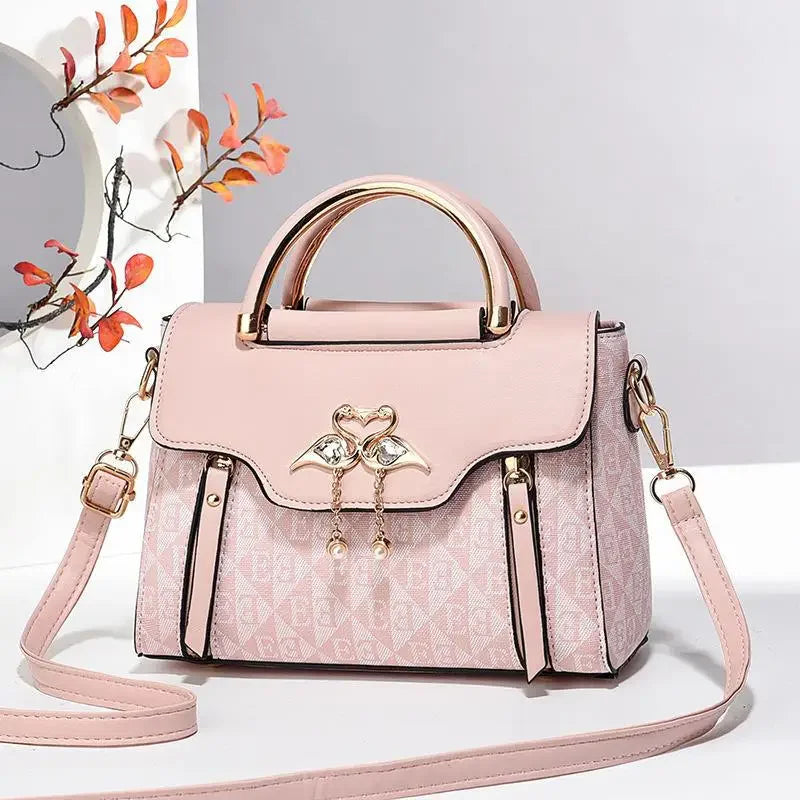 Versatile casual shoulder crossbody bag.