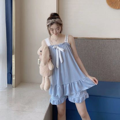 Pajamas Sleepwear Suit With Shorts Pajama Sets