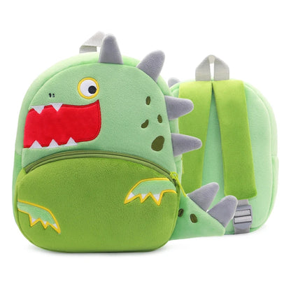 Cartoon cute plush animal backpack school