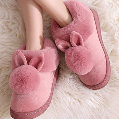 Winter Warm Fur e Rabbit Shoe