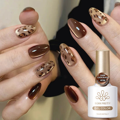 10ml Brown Purple Black Red Cat Magnetic Gel Polish Manicure Soak Off
