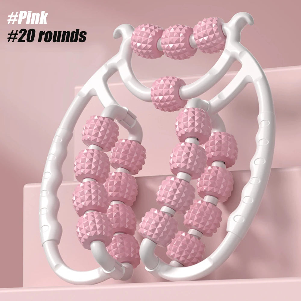 Round Massager Roller for Waist Abdominal Muscles