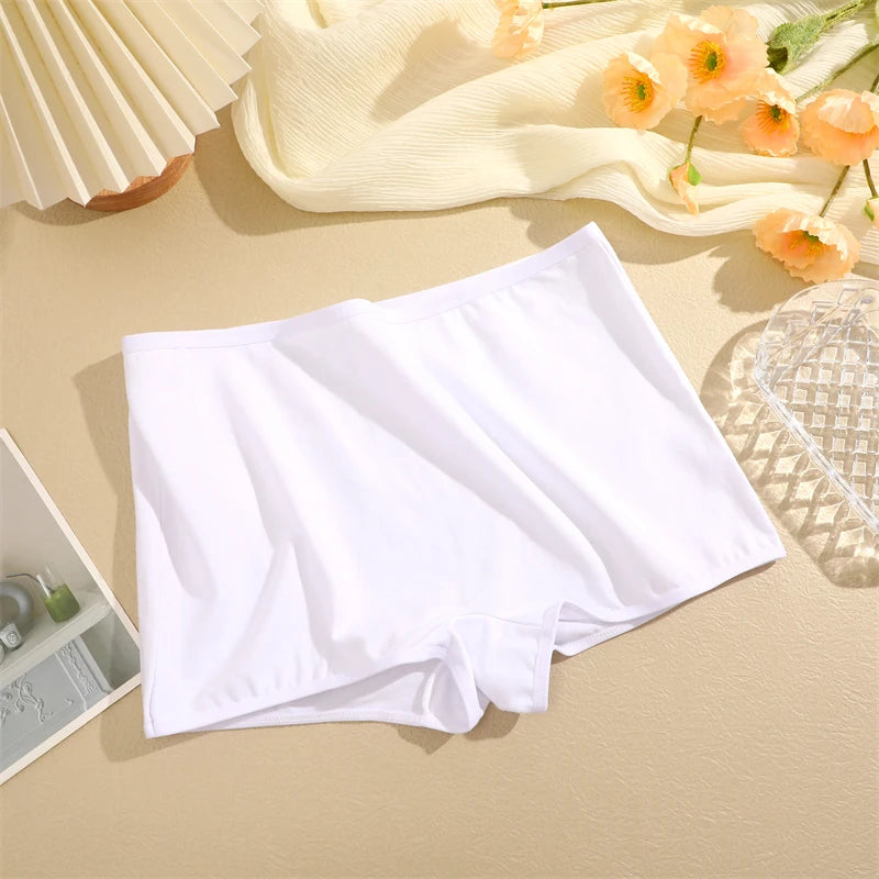 4PCS Cotton Seamless Sports Boxers Underwear  Briefs Cozy Lingerie XS-XL