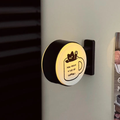Mini Lightbox Fridge Magnet Coffee