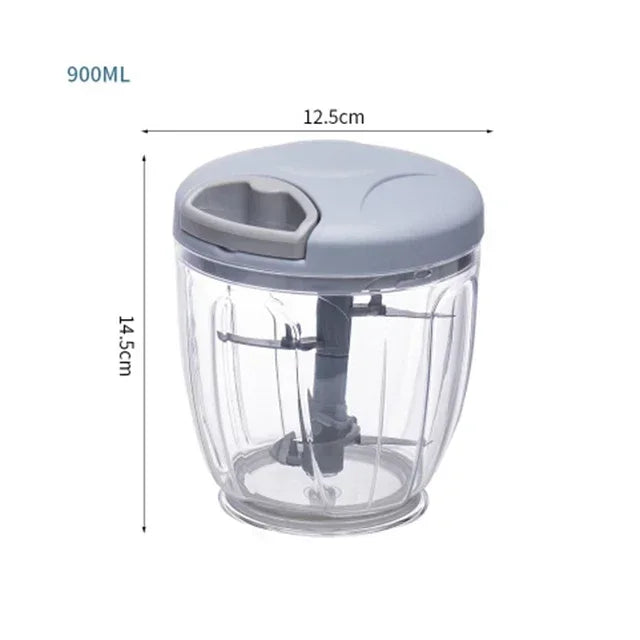 500/900ML Garlic Chopper Manual Garlic Press