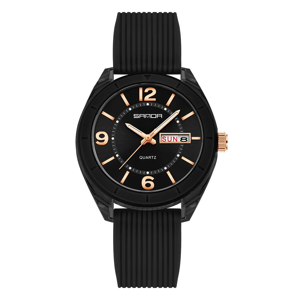 DANA Night Light Waterproof Quartz Watch