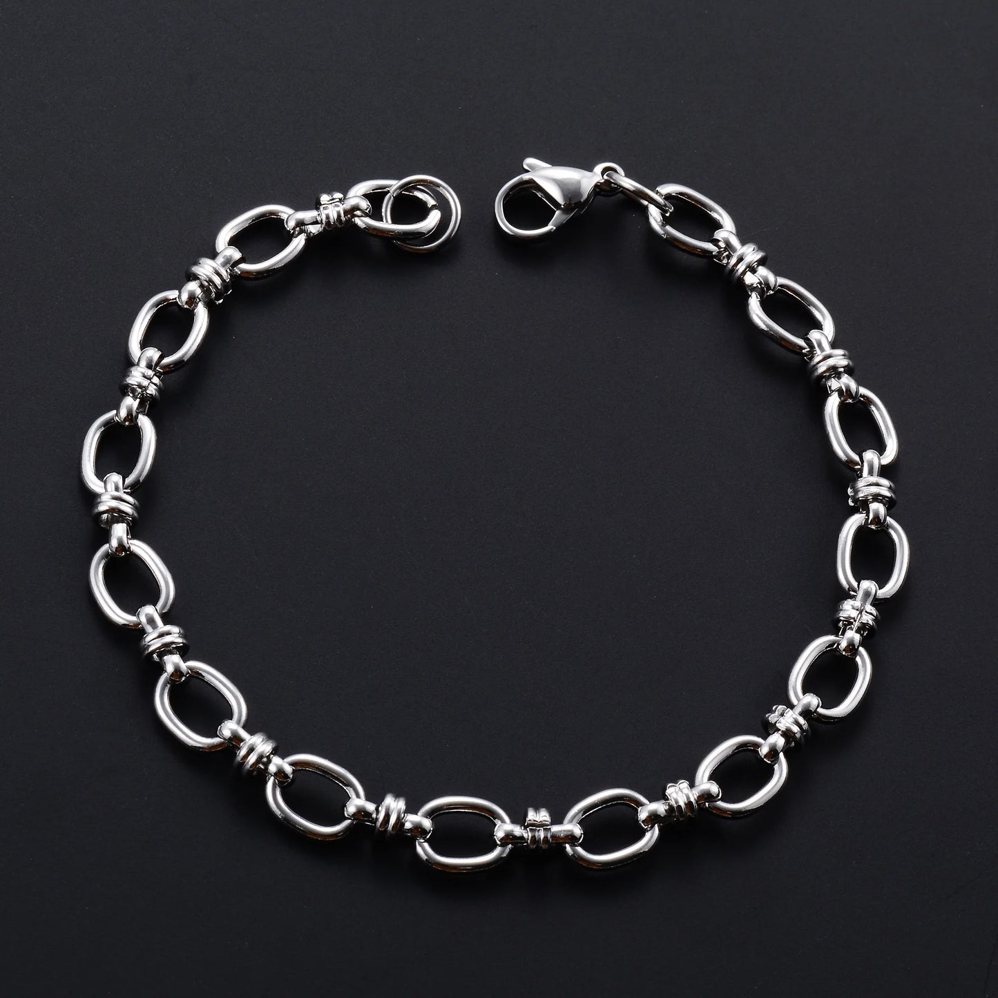 DANA Punk Handmade Stainless Steel Bracelet