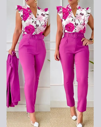 Elegant Slim Two-Piece Sets