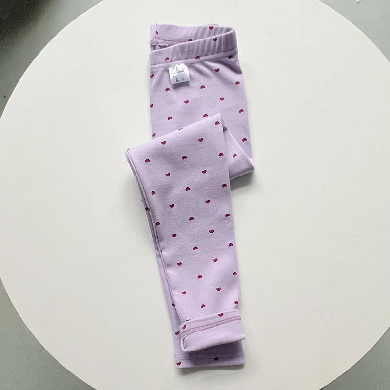 Autumn Winter Thick Cotton Elastic Slim Toddler Tights Baby Leggings