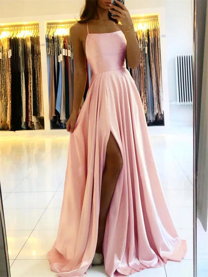 Satin Beach Maxi Dress