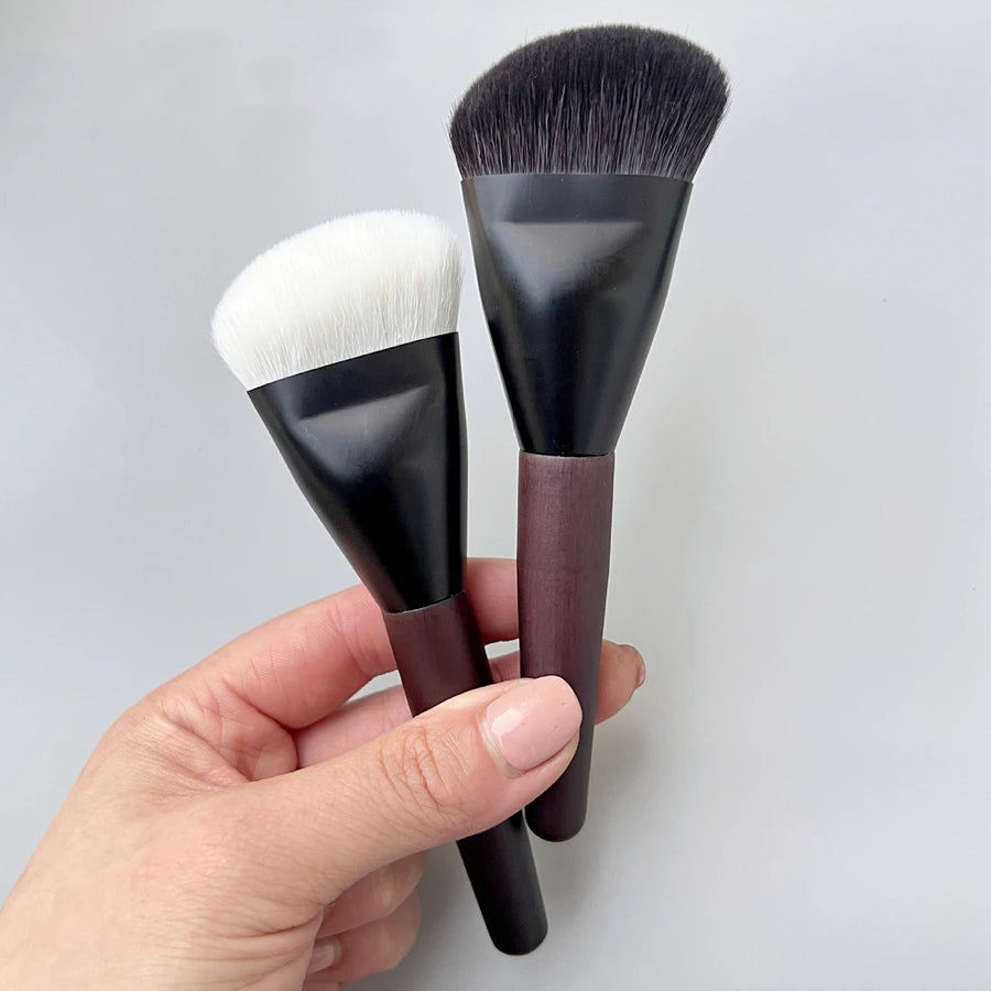 Shaped Sculpting Foundation Brush Contour Goat Hair Multifunctional