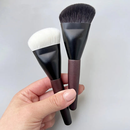 Shaped Sculpting Foundation Brush Contour Goat Hair Multifunctional