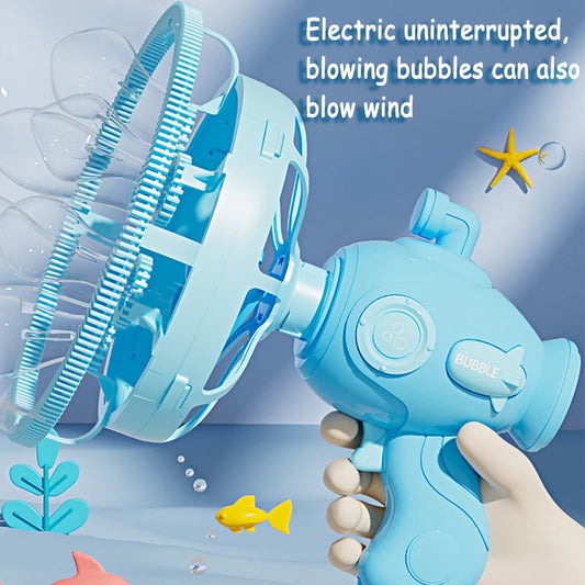 Kid Electric Handheld Bubble Machine Toy