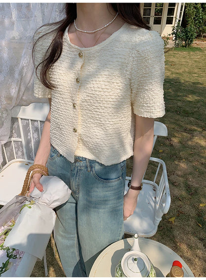 Short Sleeve O-Neck Shirt