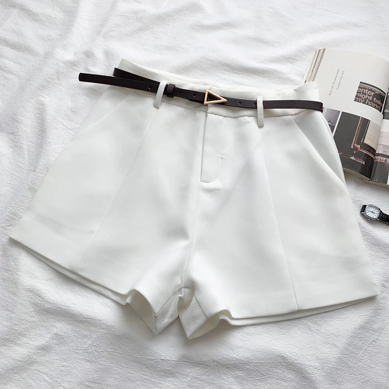Casual High Waist Short Chic Office Shorts