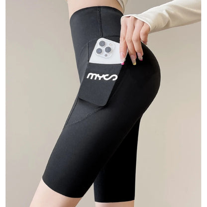 Pantalones deportivos de cintura alta para correr o de uso diario