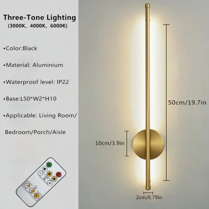 Magnetic Rechargeable 50 Wall LED Lighting Wiring Free