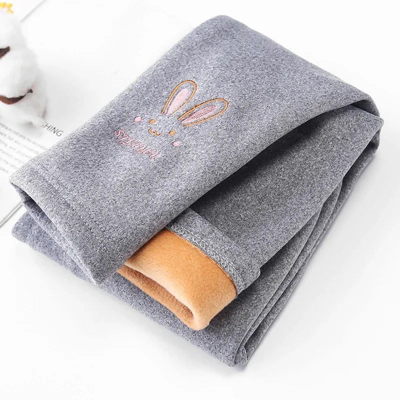 Children Girl's Legging Thicken Warm Kids Girl Warm Plush Legging